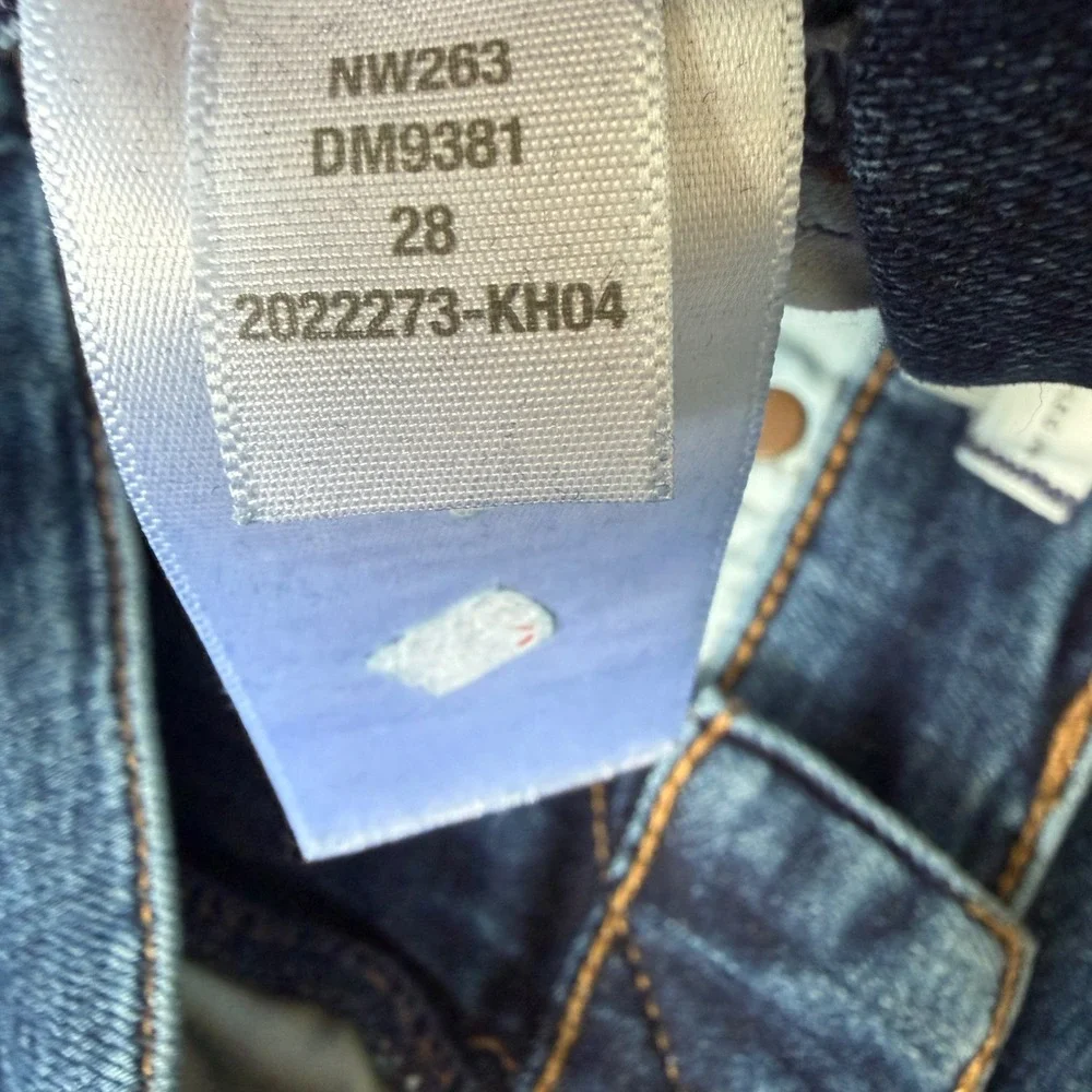 Madewell The Wide-Leg Jean in Super Stretch Denim Size 28 - Picture 9 of 12